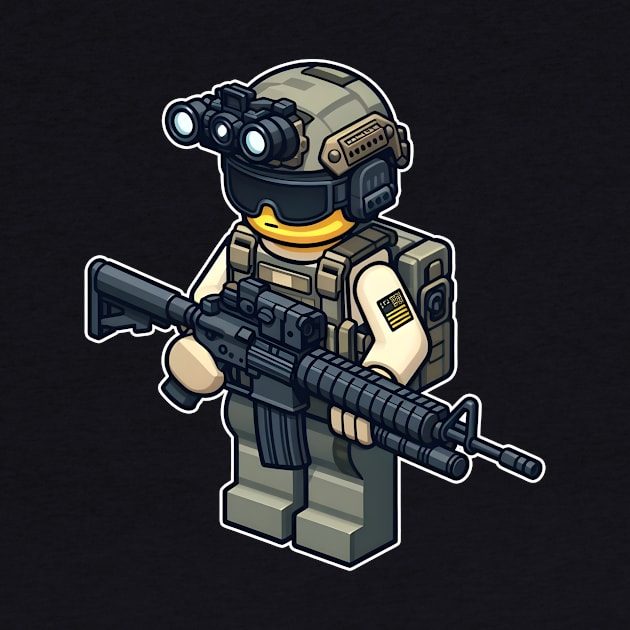 Tactical LEGO by Rawlifegraphic